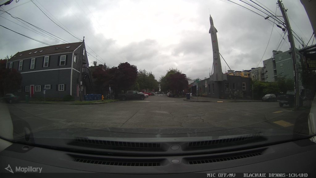 the Fremont Rocket in Seattle